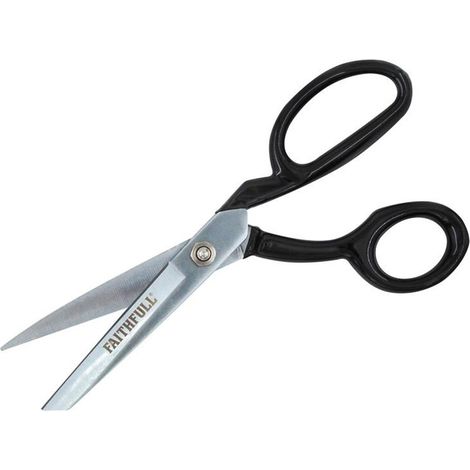 Faithfull Tailor Shears 207Mm (8.1In) - Durable Carbon Steel