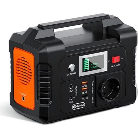 Chargeur Solaire Flashfish E200 - Générateur Solaire Portable - 151Wh - Centrale Electrique - Camping