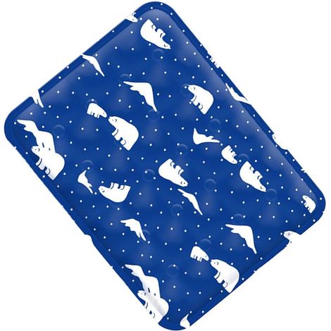 Tapis rafraîchissant pour chien Tapis d'été pour chat rempli de gel Tapis de cage d'été pour chat,pour intérieur,sol,canapé,cage,niche,voyage,siège de voiture,camping (1/5)