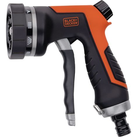 BLACK+DECKER Arroseur de jardin Noir H6.2xl12.5xL18.5cm (1/5)