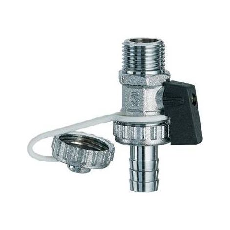 ROBINET DE VIDANGE CHAUFFE-EAU CHROMÉ Dimension : 1/2"