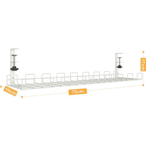 étagère de placement sous le Bureau, station pour ranger les artefacts divins, cabinet de table inférieur suspendu sans perforation, Bureau de rangement remodelage