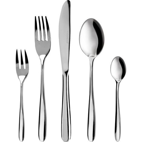 Set de couverts, Set de couverts de table, Set de couverts 12 personnes en acier inoxydable, Couverts en acier inoxydable, Set de couverts 60 pièces (1/5)