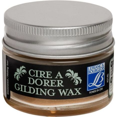 Cire à dorer - Or renaissance - Lefranc Bourgeois - Pot de 30ml