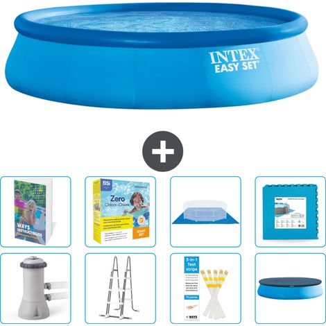 Easy Set Pool Rund - 457x107 cm - 9-teilig S566