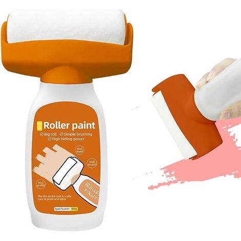 2 in 1 Roller Brush for Wall Repair 500g White with Wall Repair Paste for Kitchen, Bedroom and Living Room (1/5)