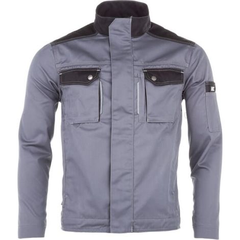 Veste de travail gris - noir 2XL UNIVERSEL KW101030090056 (1/5)