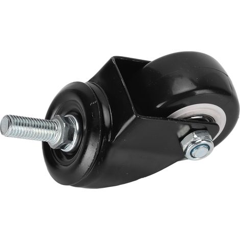 Geräuschlose 63-mm-Lenkrolle, M12-Doppellager, hochbelastbar, robustes Ersatzteil (1/5)