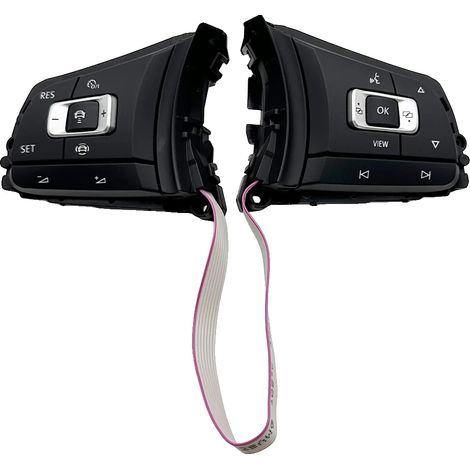 Pulsante sul volante, comando multifunzione, cornice decorativa, 5G0 959 442 AE (1/2)