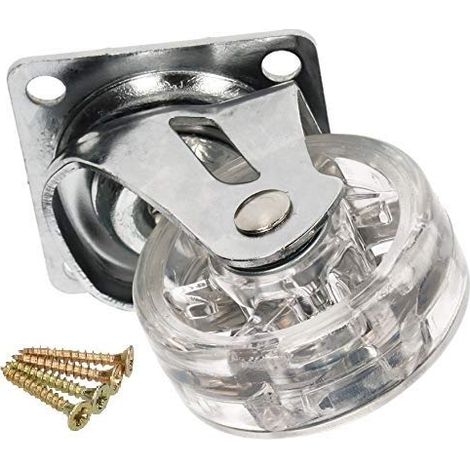 KOTARBAU Rouleau de meuble transparent Ø 50 mm pour tous les types de sols (1/5)
