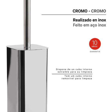 GEDY 13341300000 JACK Escobillero Cromo - ref: 13341300000