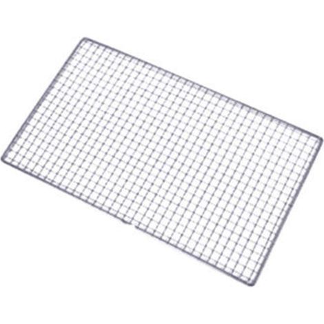 Parrilla para barbacoa, parrilla de acero inoxidable, parrilla, parrilla de repuesto, para camping, parrilla para exteriores, utensilio para picnic (Dimensiones: 26 x 44 cm)