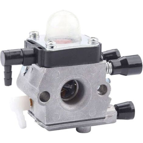 NALOOKAMIC Kit Carburateur pour Stihl FS38 FS45 FS46 FS55 HS45 HK45 KM55 FC55 Débroussailleuse, ADEFOL Carburateur avec Joints + Bougie + Filtre à Air + Filtre Pièces de Rechange Accessoire (1/3)