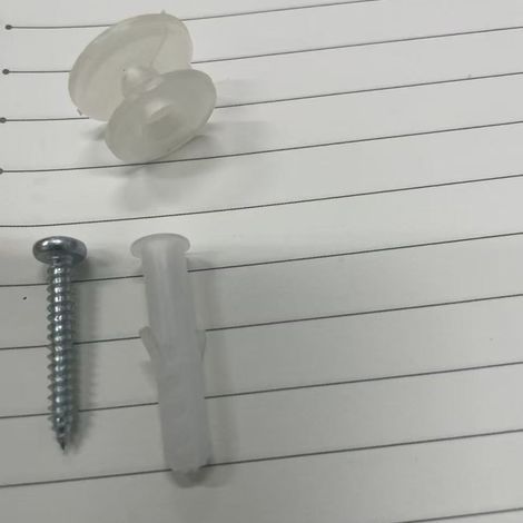 Invisible anti-tangle louvered blind cord winder 6-piece set with screws, transparent no-drill storage wheels, export exclusive. (1/5)