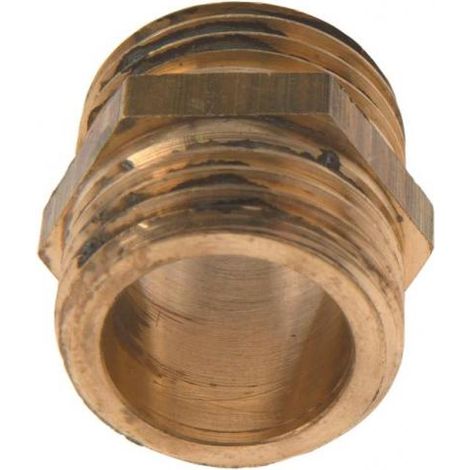 mamelon en laiton à visser - mâle 40 x 49 vers mâle 33 x 42 - sachet de 1 pièce (1/2)