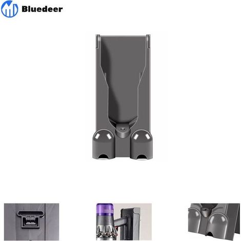 Support de station de charge mural en plastique ABS – Compatible Dyson V11 et V15 – Installation facile avec vis incluses (1/5)