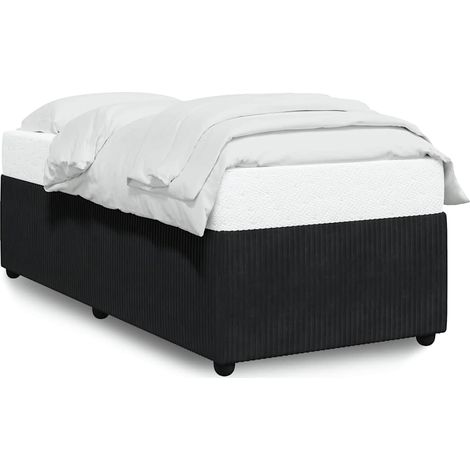 Maison Exclusive - Bettgestell Schwarz 80x200 cm Samt