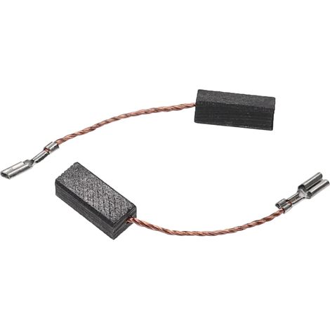 vhbw 2x Carbon Brush Motor Brush 6 x 8 x 18 mm compatible with Black & Decker P8022A Typ 2, RW500E power tool