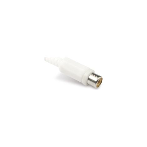 S-IMPULS Raccord cinch, plastique, blanc, avec protection contre les pliures