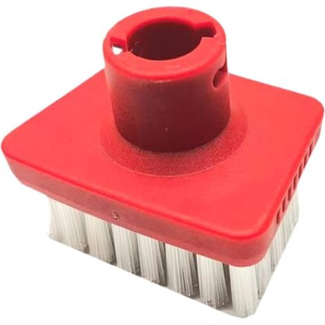 Cepillo de vapor para limpiadoras SC5 – Accesorios de repuesto para suelos y rieles de puertas – PP blanco – Maniobrable y duradero (1/4)