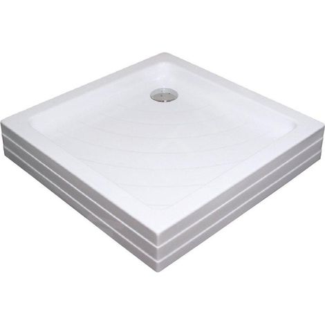 Ravak Kaskada - Receveur de douche Angela PU, 800x800 mm, AntiBac, blanc A004401120 (1/4)