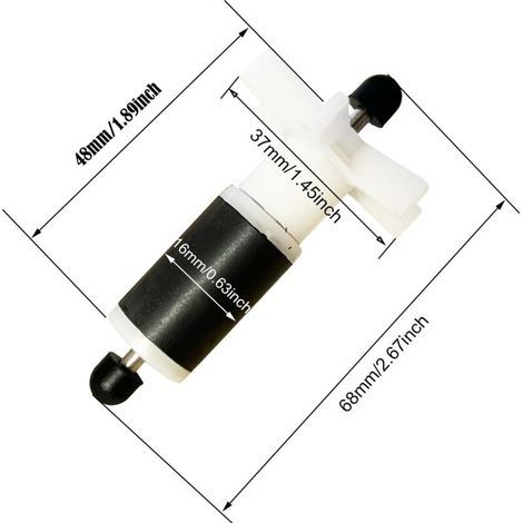 Lay Z Spa Pumpen-/Rotorlaufrad E02 Fix (69 mm) (1/3)