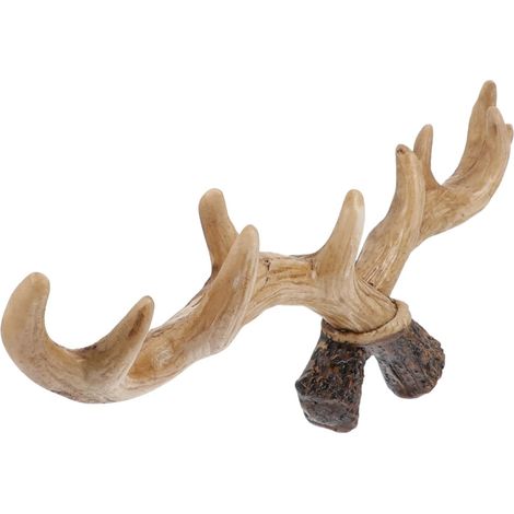 murale INOOMP Vintage en forme de bois de cerf taille