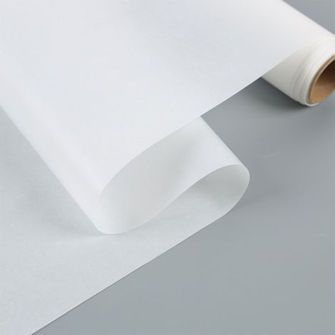Papier de 30 cm x 20 m pour barbecue, papier absorbant l'huile, papier à griller, papier silicone antiadhésif et résistant à l'huile pour gâteaux, pain et autres préparations culinaires. (1/5)