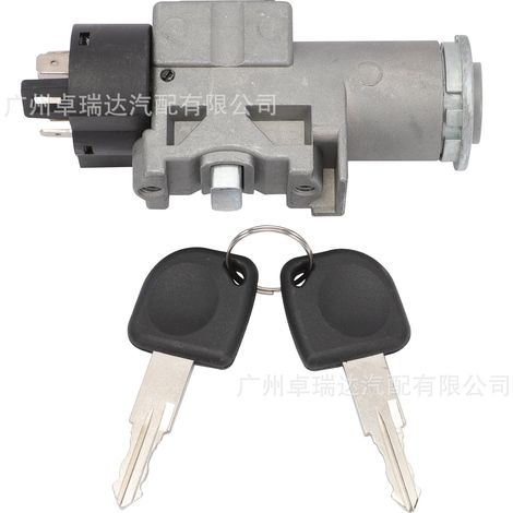 93741068 Anlasser-Lenkradschlosszylinder, Zündschalter, Türschlossabdeckung, Entriegelungsschloss, kompatibel mit Chevrolet Matiz (1/4)