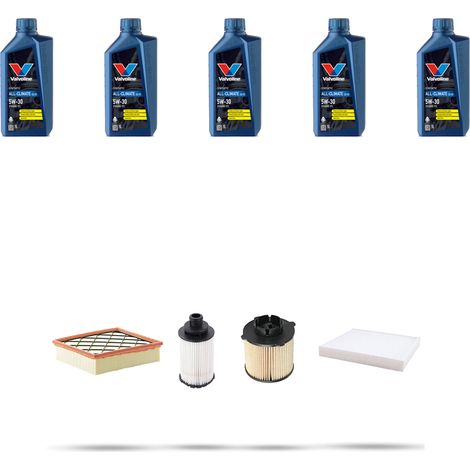 Kit tagliando 4 FILTRI e 5L OLIO compatibile con Opel Cascada 2.0 CDTI Biturbo 143kw Dal 2013 (1/5)