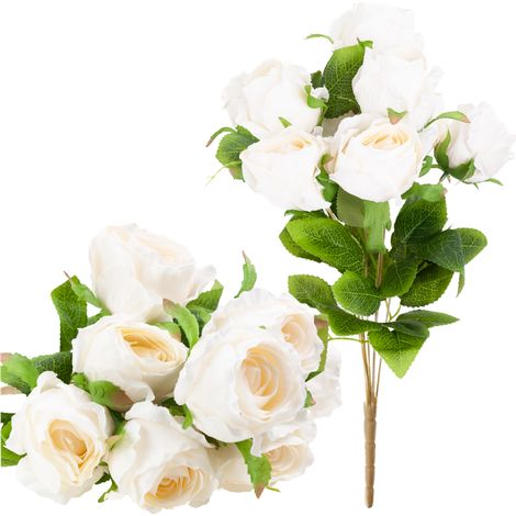 Bouquet di rose artificiali 45 cm (1/5)