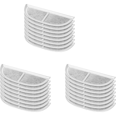 Packung mit 24 Ersatzfiltern für den Eufy 3L/105oz Katzentrinkbrunnen aus Edelstahl. (1/5)