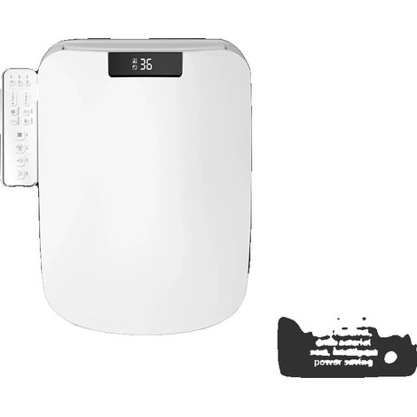 Siège de toilette électrique, chauffage instantané, fonction auto-nettoyante, ouverture automatique A, 220V-230V-a, Prise EU-a (1/2)