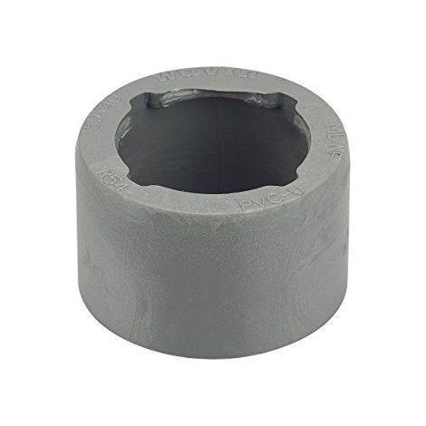 Wavin Reducción de tapón D50/40 gris PVC duradero