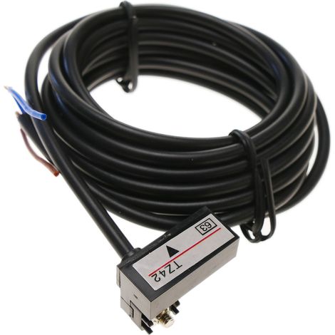 BeMatik - Sensor interruptor de proximidad inductivo magnético 5-50 V AC/DC NO 24x10x15 mm