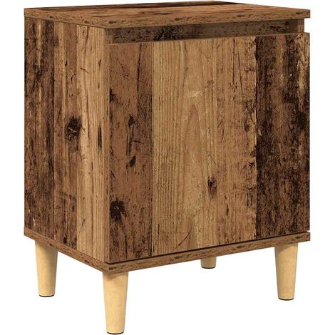 Maison Exclusive - Nachttisch Altholz 40 x 30 x 50 cm Holzwerksto