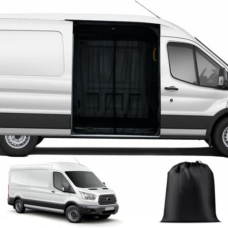 Moustiquaire Magnétique Personnalisée pour Ford Transit MK6 MK7 MK8 MK9 2014-2024 250/350/350HD Toit Haut 148WB et 178WB pour Porte Latérale, Moustiquaire pour Van pour Porte Latérale,Seule Couche-pou (1/5)