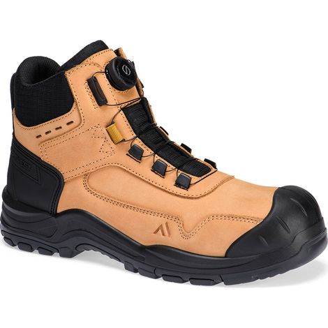 Stivaletto in Nubuck d'acciaio S3 Hro Sr Fo Sc - Taglia 45 - Grano - Portwest