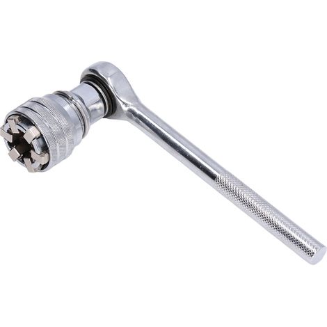 Clé à Douilles Universelle 10‑19mm en Acier Chrome Vanadium, Outil de Bricolage Réglable