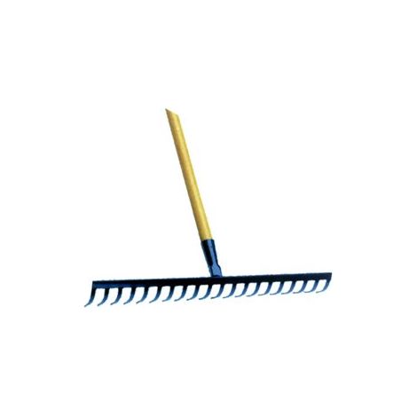 Bellota – Râteau de jardin professionnel – Manche en aluminium léger – Ergonomique pour travaux intensifs – Résistant aux chocs et à la corrosion