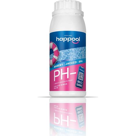 Acrylmed calcid minus liquide pour réduire le ph de l'eau dans la piscine, 0.5 l