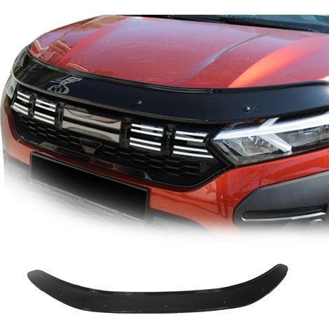 Deflecteurs capot de voiture pour Protection pour Dacia Jogger 2022-2026 Noir (1/5)