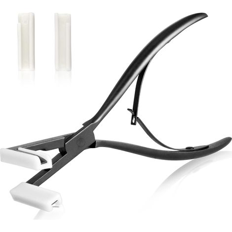 Tape In Hair Extensions Pinces 8 pouces Pince d’étanchéité Pince Hair Sealing Pinces Human Hair Extensions Outil de coiffage Extension de cheveux pour salon Installation professionnelle (1/5)