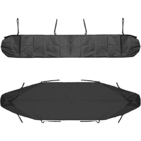 2 m Sac de Protection pour Store Banne,Housse de Protection Anti-poussière pour auvent de terrasse Noir Housse de Rangement pour cour et jardin