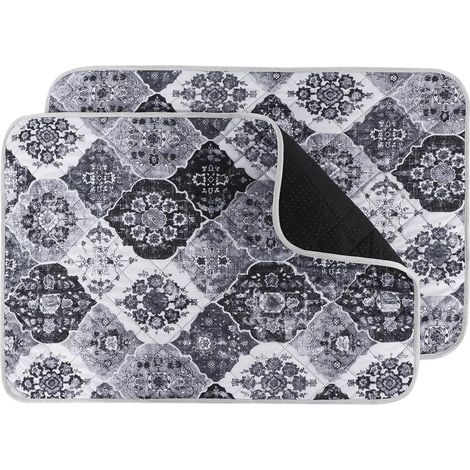 IEUUMLER Lot de 2 Tapis Educateur pour Chien, Lavable Réutilisables et Super Absorbanttapis Pee Pad, Anti-fuites Apprentissage propreté pour Chiot EU011 (1/5)