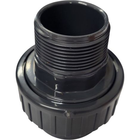 Manchon union PVC en 3 pièces,  ø 50 - 1 pouce 1/2 - jardiboutique