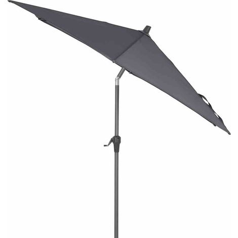 Siena Garden Sonnenschirm Avio anthrazit Ø 250 cm Marktschirm (1/5)