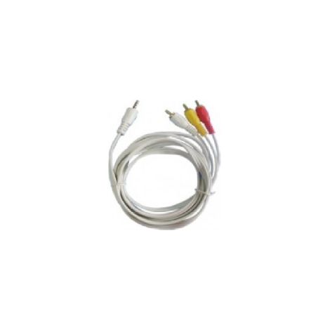 Extrastar cavo per connesione audio 1,8 mt d. 3,5 mm jack maschi stereo 3 rca