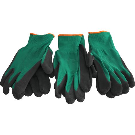 Gants jardinage craft blossom touch grip confortable pack 3 (1/2)