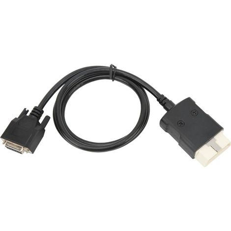 Cable Obd2 - Connecteur 16 Broches - Adaptateur Pour Outil De Diagnostic Vd Tcs Pro - 1 Pièce